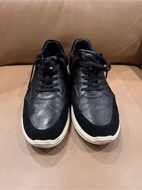 Allen Edmonds "OSBORN" Dress Casual Sneakers Black Suede
Leather Size 10.5